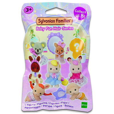 Sylvanian Families Baby Fun Hair Series Surprise Figure: Assorted image number 1