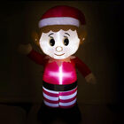 120cm LED Christmas Elf Inflatable Decoration image number 3