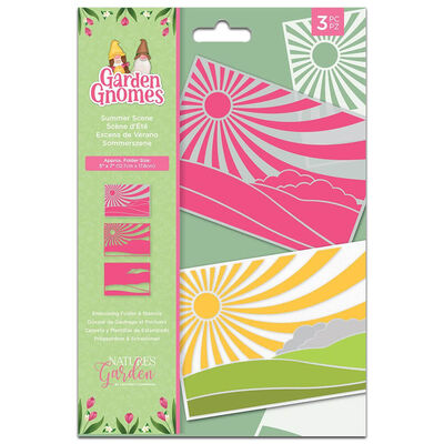 Garden Gnomes Embossing Folder and Stencils image number 1