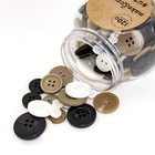Assorted Jar of Natural Buttons image number 2