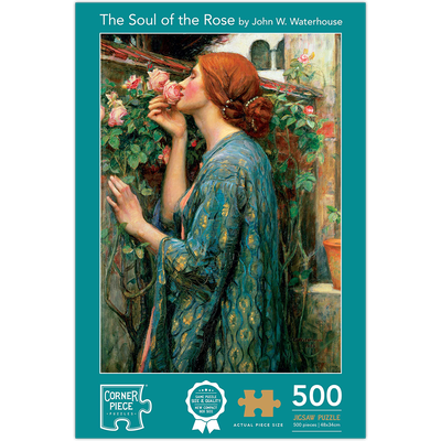 The Soul of The Rose by John W. Waterhouse 500 Piece Jigsaw Puzzle image number 1