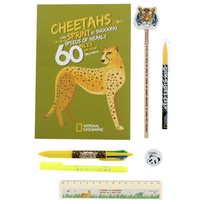 National Geographic Wildlife Explorer Stationery Set image number 2