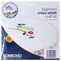 Korbond Beginners Cross Stitch Craft Kit: Assorted