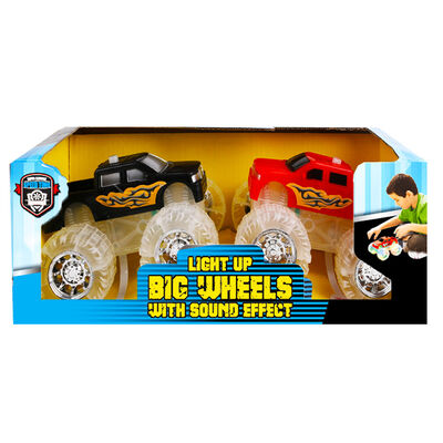 Light Up Wheels Monster Truck: Pack of 2 image number 1