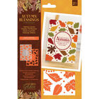 Nature’s Garden Autumn Blessings Embossing Folder and Stencil: Falling Leaves image number 1