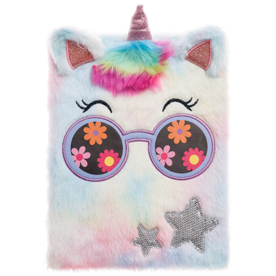 Dream Pop Unicorn Large Fluffy Notepad image number 1