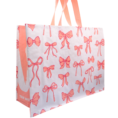 Pink Bows Shopper Bag image number 2