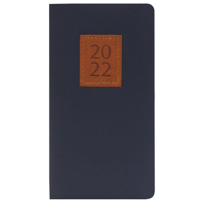 Square Panel 2022 Week to View Slim Pocket Diary: Assorted image number 3
