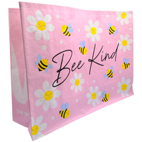 Busy Bee Pink Shopper Bag