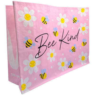Busy Bee Pink Shopper Bag image number 1