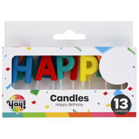 Happy Birthday Candles