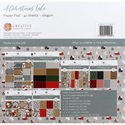 A Christmas Tale Paper Pad - 12x12 Inch image number 4