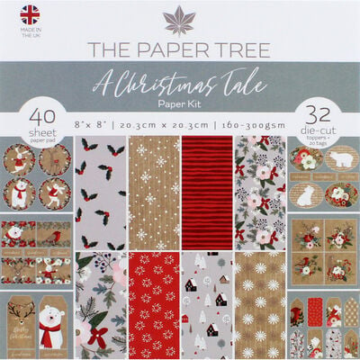 A Christmas Tale Paper Kit - 8x8 Inch image number 1