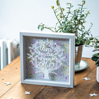 Grey Deep Box Frame: 15cm x 15cm image number 3