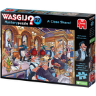 Wasgij Mystery 27 A Close Shave! 1000 Piece Jigsaw Puzzle image number 1