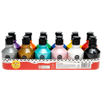 Kids Ready Mixed Paint Set: Pack of 12