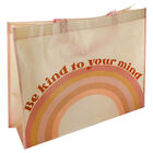 Be Kind to Your Mind Reusable Shopping Bag image number 1