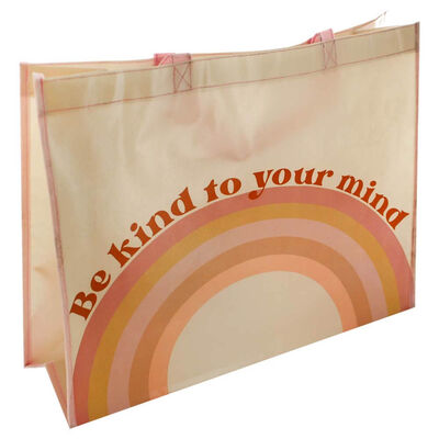 Be Kind to Your Mind Reusable Shopping Bag image number 1