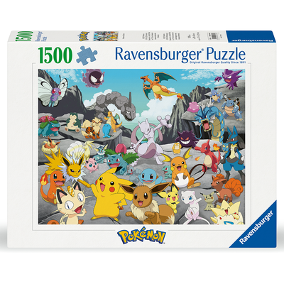 Classic Pokémon 1500 Piece Jigsaw Puzzle image number 3