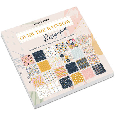 Over the Rainbow Design Pad: 12&rdquo; x 12&rdquo; image number 1