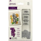 Gemini Floral Sentiment Stamp and Die - Family image number 1