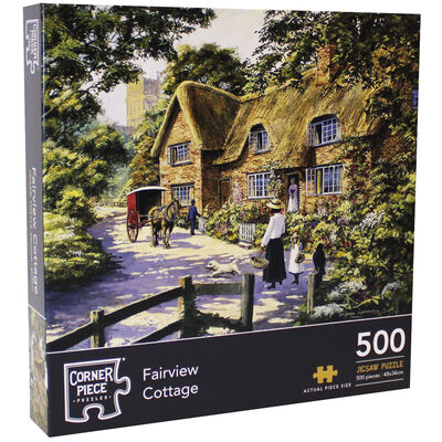 Fairview Cottage 500 Piece Jigsaw Puzzle image number 1