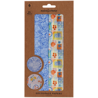 Bella Vita Decoupage Paper: Pack of 6
