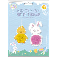 Make Your Own Easter Pom Pom Friends: Pack of 2
