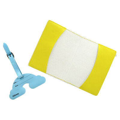 Disney Minnie Mouse Yellow Rainbow Luggage Accessory Set image number 3