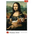 Mona Lisa 500 Piece Jigsaw Puzzle image number 2