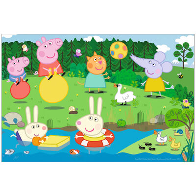 Peppa Pig Holiday Fun 60 Piece Jigsaw Puzzle image number 2