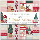 A Gnome Holiday Embellishment Paper Pad: 8 x 8 Inches image number 1