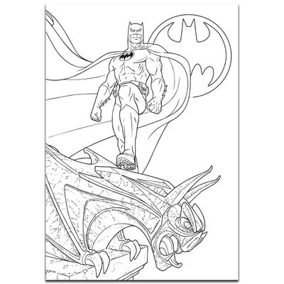 Batman Colouring Book By DC | The Works