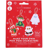 Make Your Own Pom Pom Characters Kit