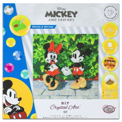 Minnie and Mickey Crystal Art Kit image number 1