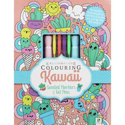 Kaleidoscope: Colouring Kawaii Kit image number 1