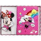 Disney Minnie Mouse Pink Rainbow Luggage Accessory Set image number 1
