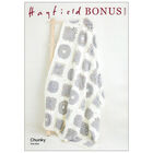 Hayfield Bonus Chunky: Noughts and Crosses Blanket Crochet Pattern 10228 image number 1