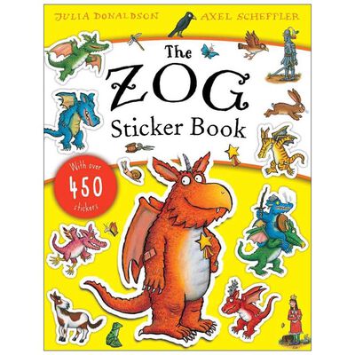 Zog: Sticker Activity Book image number 1
