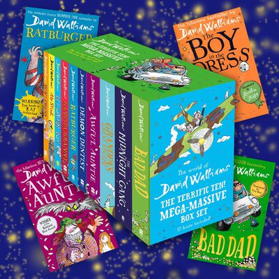 David Walliams The Terrific Ten: Mega-Massive Box Set image number 3