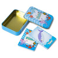 Children's Card Games in Tin: Assorted