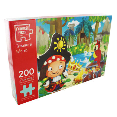 Treasure Island 200 Piece Jigsaw Puzzle image number 1