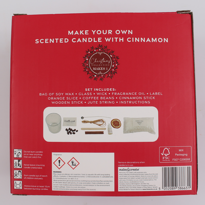 Make Your Own Scented Candle with Cinnamon Kit image number 3
