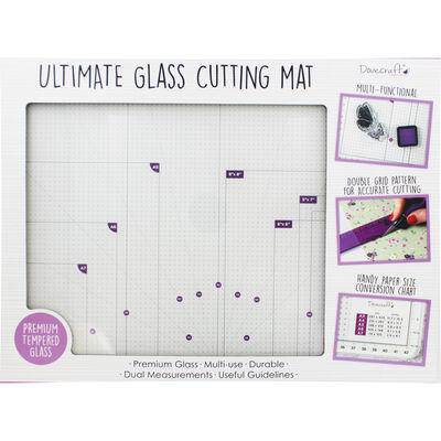 Dovecraft Essentials A3 Glass Cutting Mat image number 1