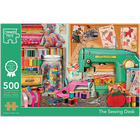 The Sewing Desk 500 Piece Jigsaw Puzzle image number 1