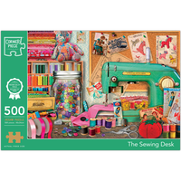The Sewing Desk 500 Piece Jigsaw Puzzle