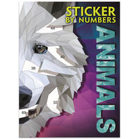Sticker By Numbers: Animals