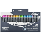 Crawford & Black 24 Metallic Outline Markers image number 1