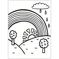 My Big Rainbow Book of Colouring