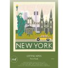 Cityscapes Cross Stitch Kit: New York City image number 1